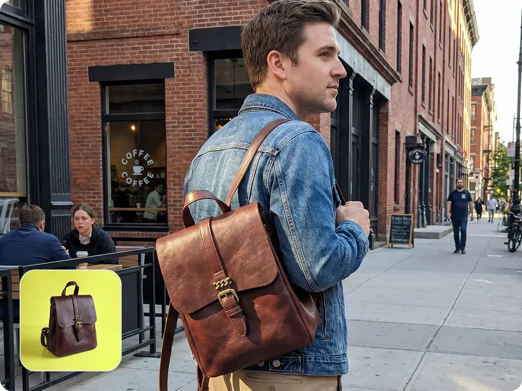 A look at e-commerce product images generated with AI.